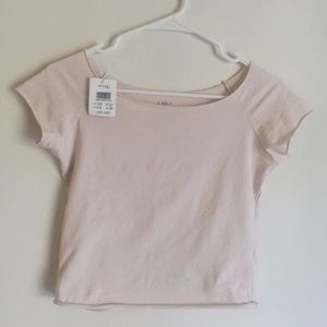 Brandy Melville Pink Rin Top